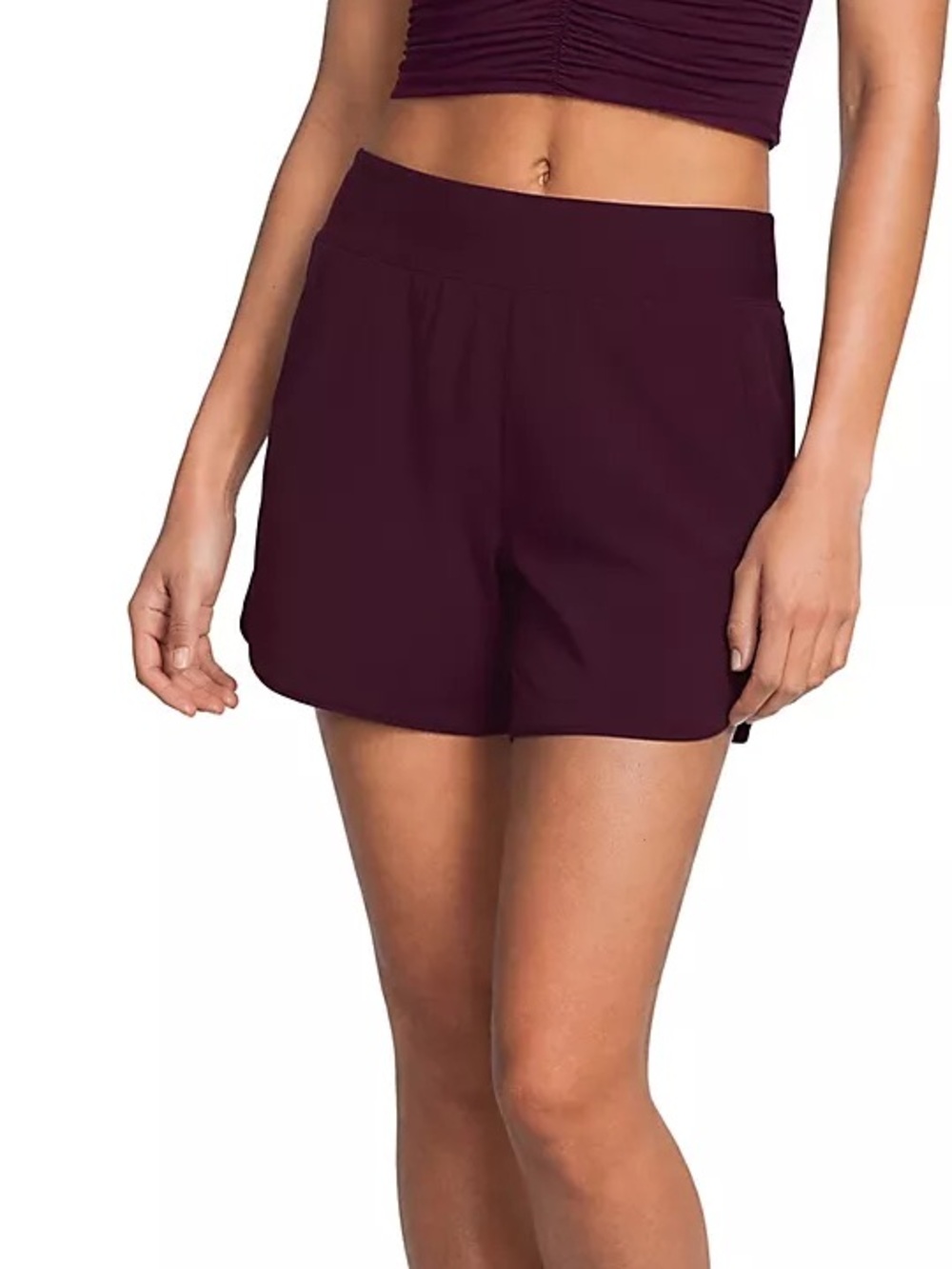 Lands end Women's SunShade UPF 50 5" Board Shorts with Panty size 8 petite